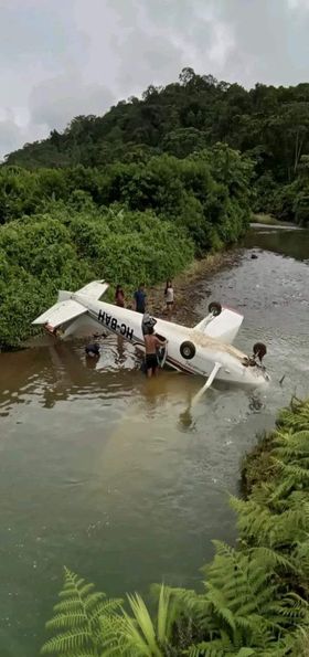 AVIONETA SE ACCIDENTA EN PASTAZA
