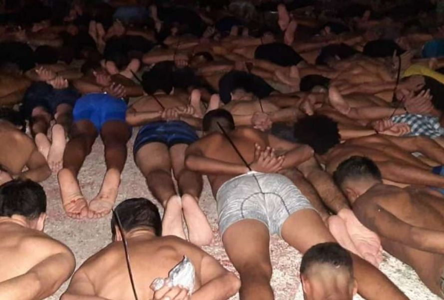 LUEGO DEL MOTINAMIENTO EN CARCEL DE GUAYAQUIL EN PLENO ESTADO DE EXCEPCION SE LOGRÓ CONTROLAR.