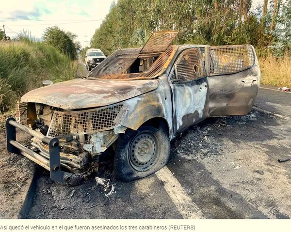 CHILE TAMBIÉN VIVE LA VIOLENCIA DE GRUPOS TERRORISTAS.