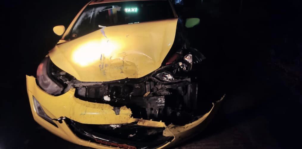 TRIPLE CHOQUE EN GIRÓN, CAUSA MUERTE DE UNA PERSONA Y TRES HERIDOS.-