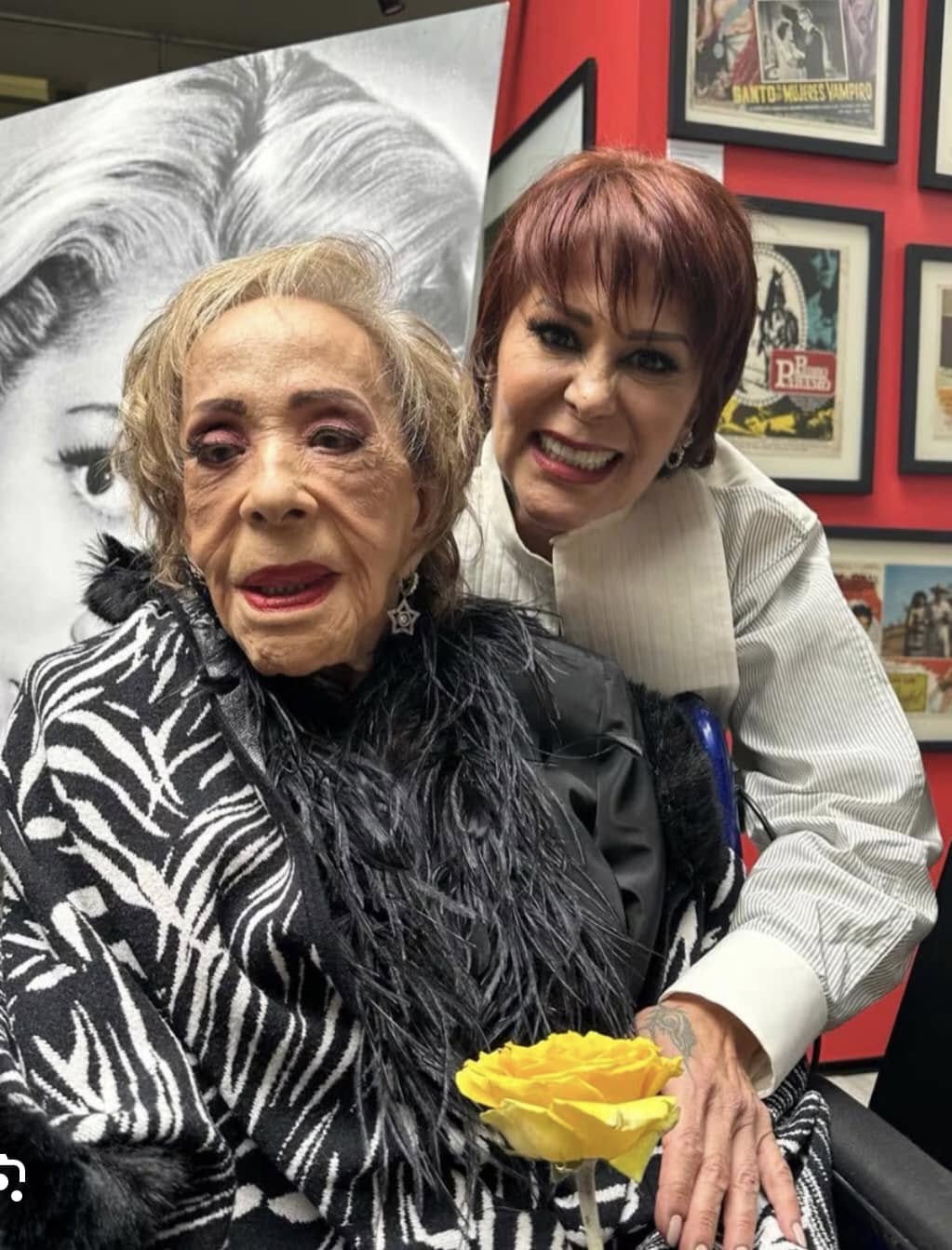 FALLECE A LOS 93 AÑOS LA FOMOSA SILVIA PINAL.-