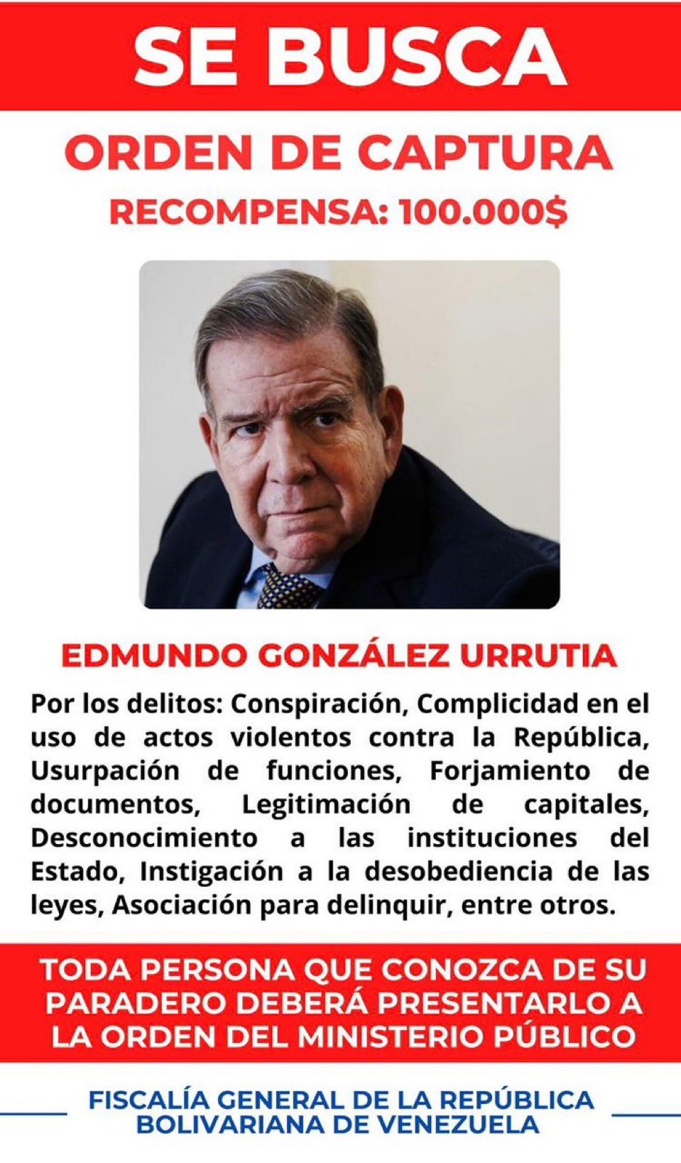 "CHAVISMO DESESPERADO A 8 DÍAS DE CAMBIO DE MANDO"