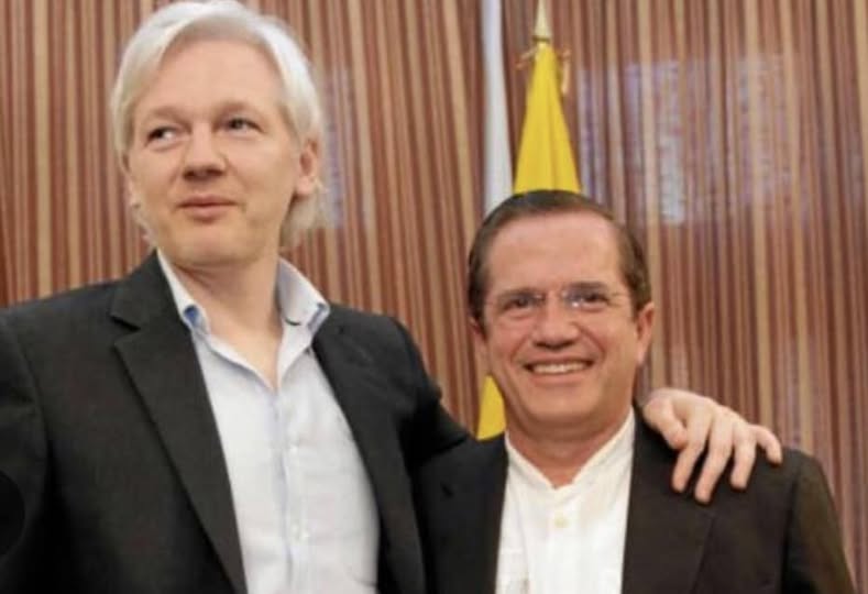 LA GENEROSIDAD DE RAFAEL CORREA PARA CON JULIÁN ASSANGE PARA MANTENERLO EN EMBAJADA DE ECUADOR EN LONDRES, LE COSTÓ AL PAÍS CERCA DE 7 MILLONES DE DÓLARES.-