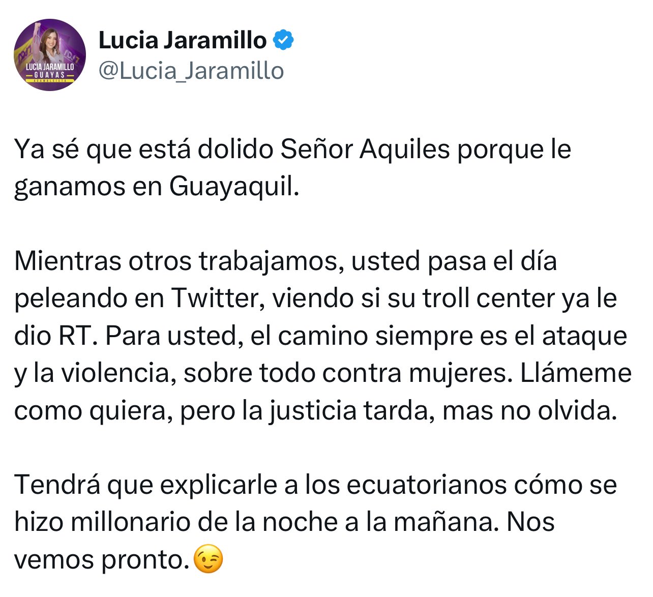 ¿YO PEDIR DISCULPAS?