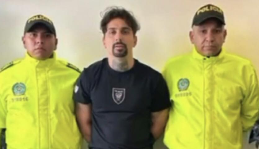 POLICÍA DE COLOMBIA DETIENE A LÍDER DE LA MAFIA ITALIANA, EN AMERICA LATÍNA Y QUE TENÍA CONEXIONES EN ECUADOR.-