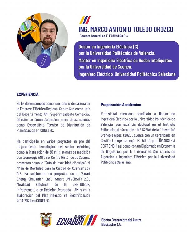 UN "CORRESITA" ES EL NUEVO GERENTE.-