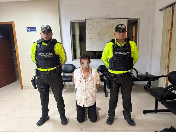 POLICÍA DETIENE A CIUDADANO EXTRANJERO VINCULADO A SECUESTRO.-