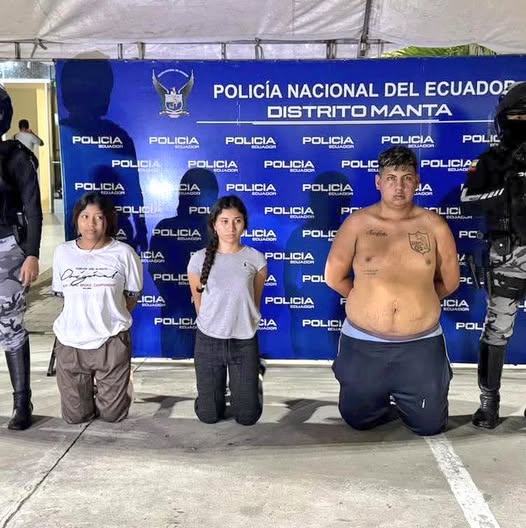 EN MANTA LA POLICÍA DETIENE A 3 EXTORSIONADORES.-